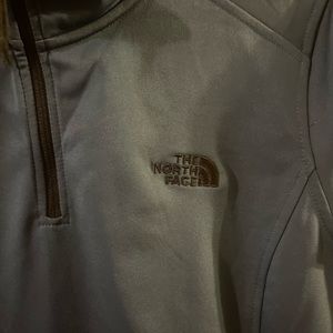 The North Face Women's Tech Glacier 1/4 Zip Fleece - Shady Blue / L